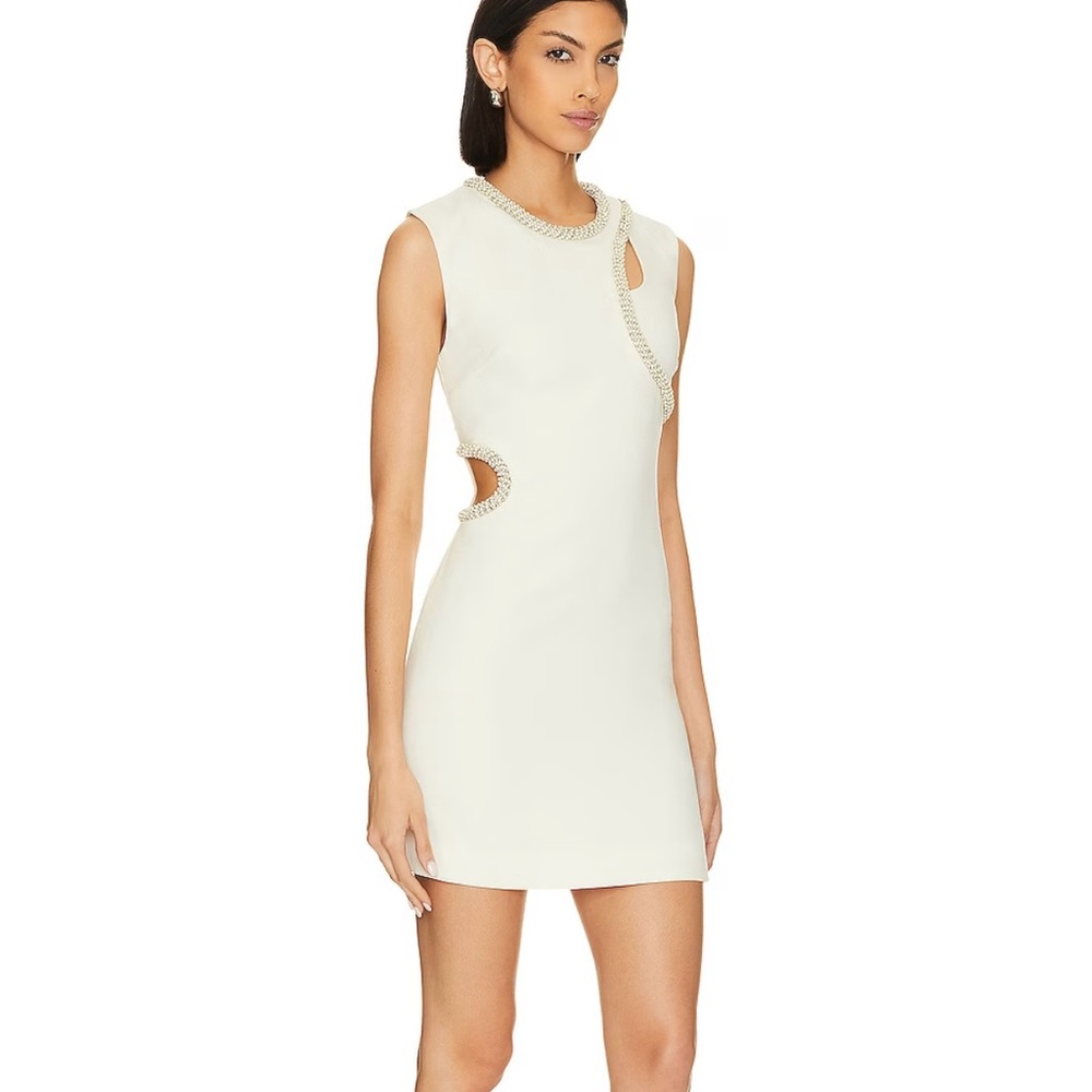 SIMKHAI Kat Dress in Natural White size 6